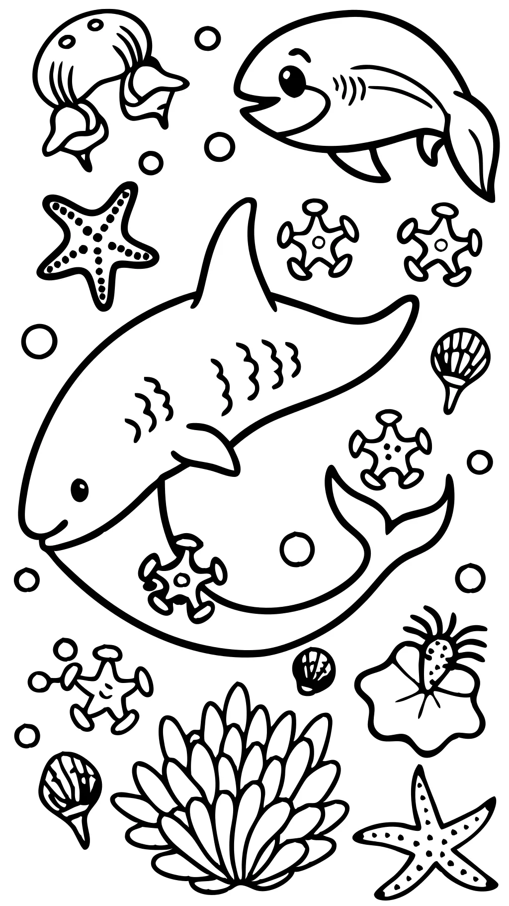 coloring pages for ocean